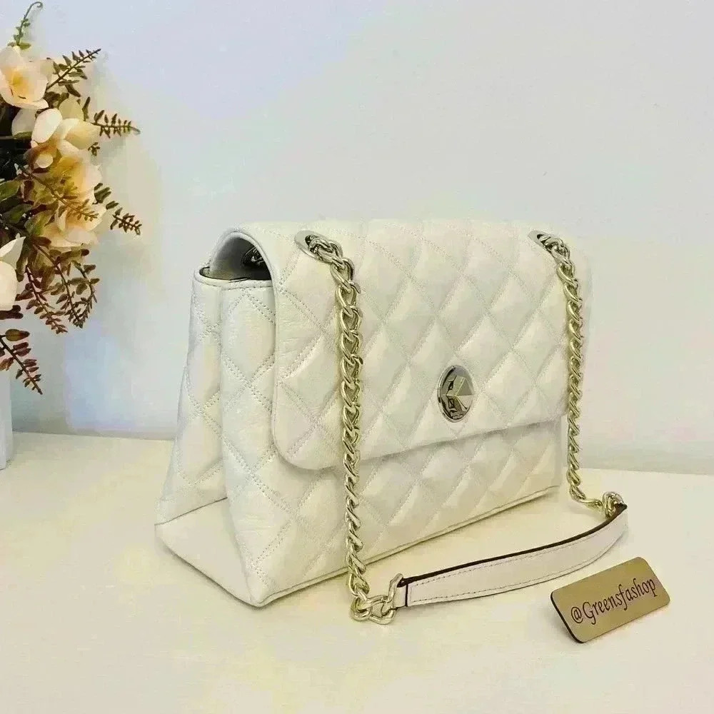 Kate Spade Purse Natalia Shoulder Bag Parchment - Picture 3 of 9